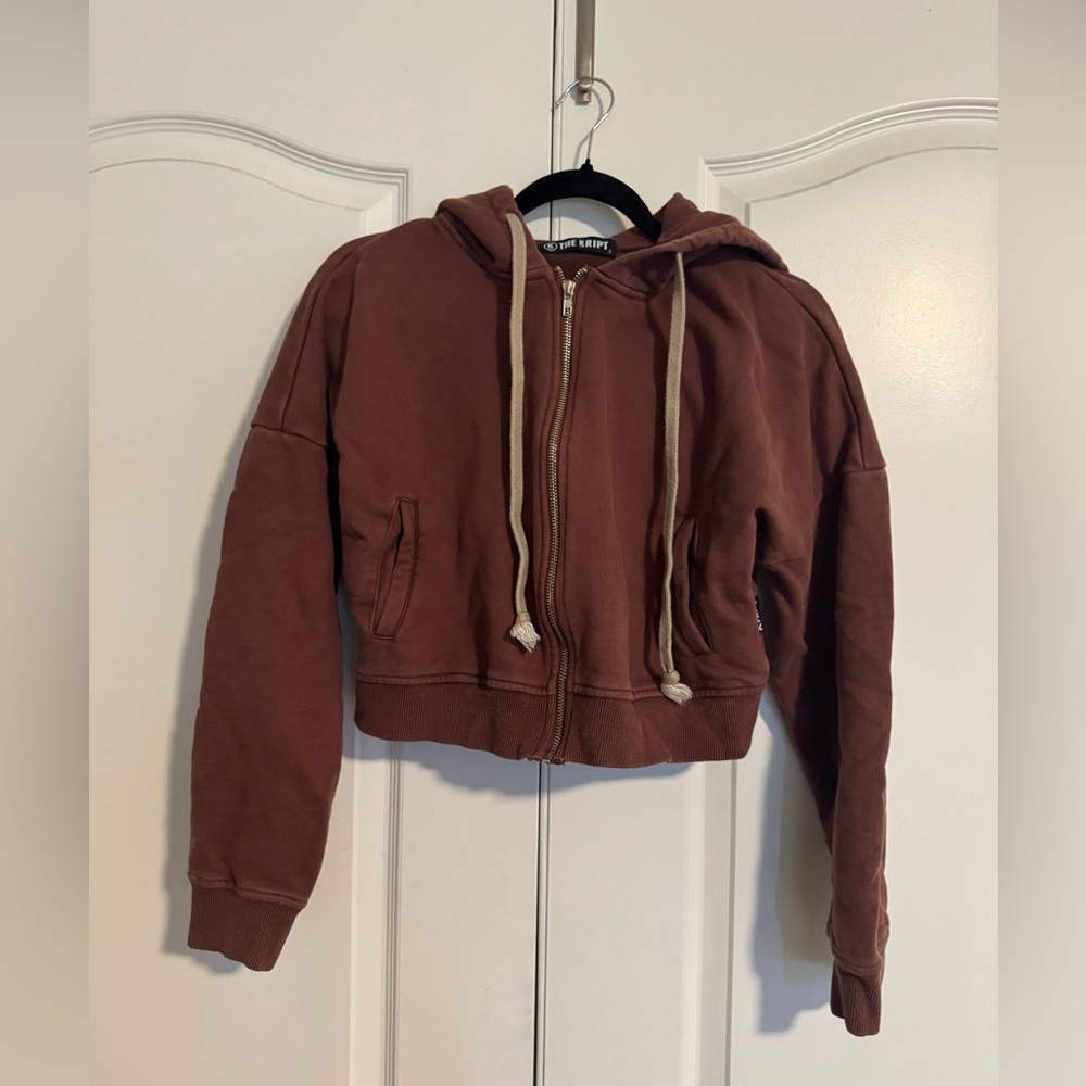 The Kript Women’s Cropped Hoodie